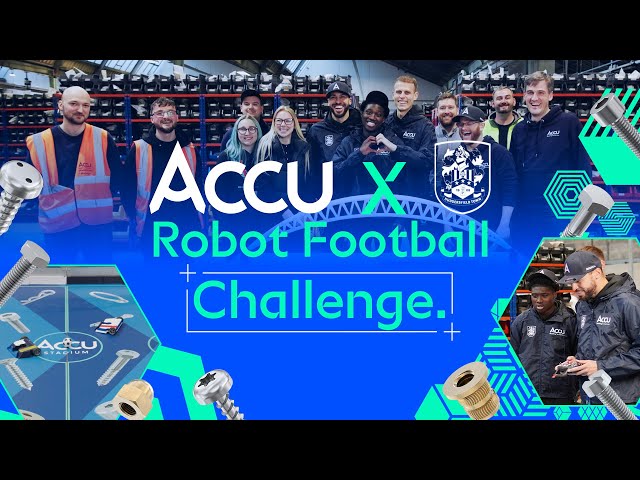 HTAFC vs Accu - The Most Unique Robot Football Challenge Ever