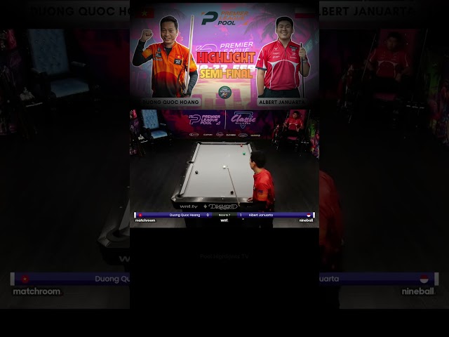 Rack 2 | Duong Quoc Hoang vs Albert Januarta | Premier League Pool