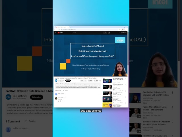 Optimize Data Science & Machine Learning | September 2024 | oneAPI Dev News | Intel Software