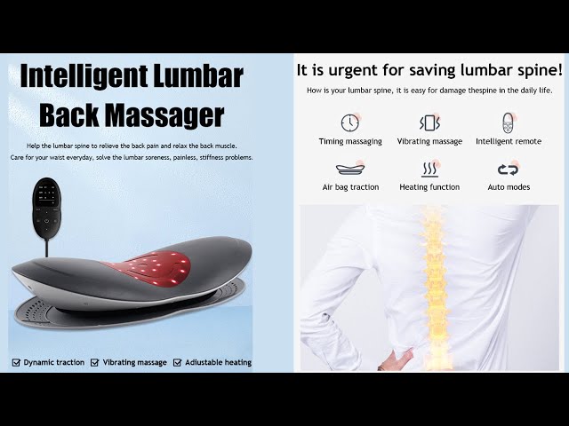 I Tested This Electric Lumbar Traction Massager – Real Relief | Back Pain & Posture Fix Review