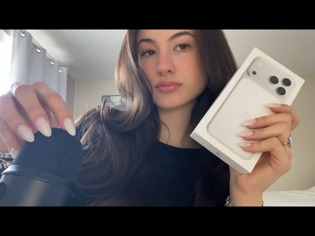 ASMR iphone 17 pro max unboxing ⭐️