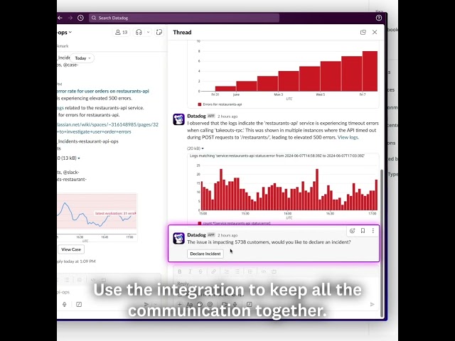 Addressing issues and fixing incidents faster  #datadog #shorts