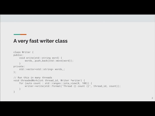 Lightning Talk: Clang TSA - A Note about Thread Safety - Florent Castelli - C++ on Sea 2025
