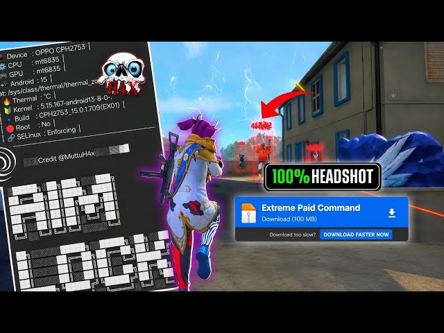 THESE EXTREME BREVENT COMMANDS GIVE YOU ONLY HEADSHOTS 🤯🔥 | FREE FIRE | PAID COMMAND'S 😱🇧🇷