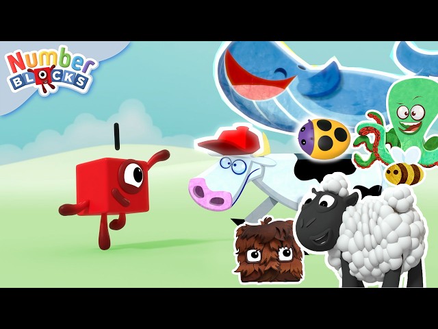 🔴 Special Animal and Earth Month 🌍 LIVE | Full Episodes | Numberblocks in Spanish