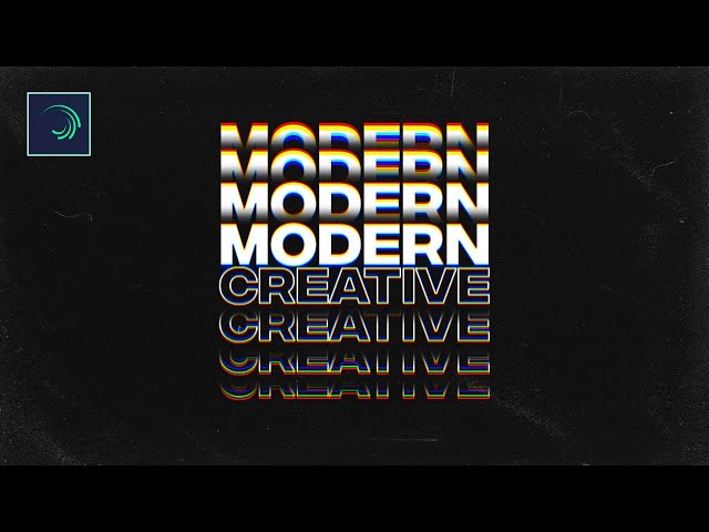 Make Creative Typography Animation In Alight Motion - Tutorial