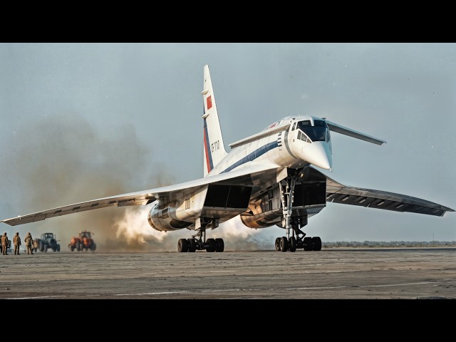 The Secret Cold War Espionage Behind the Tu-144 | Rare Restored Footage
