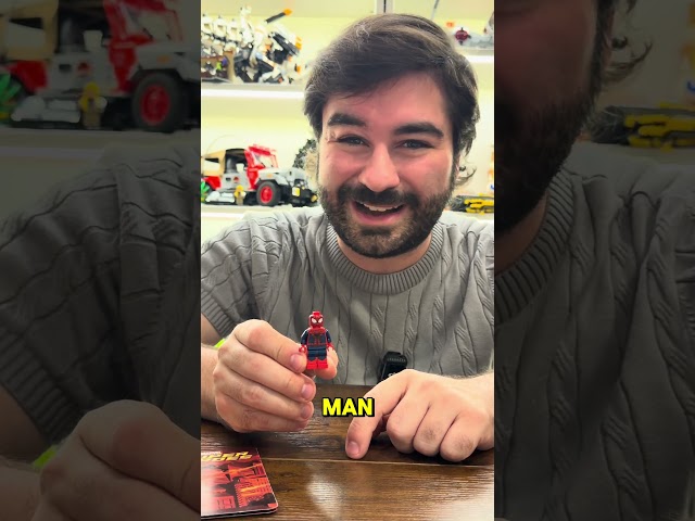 This is the RAREST #LEGO Comic Con #Minifigure EVER - worth over $15K!! #legospiderman #spiderman