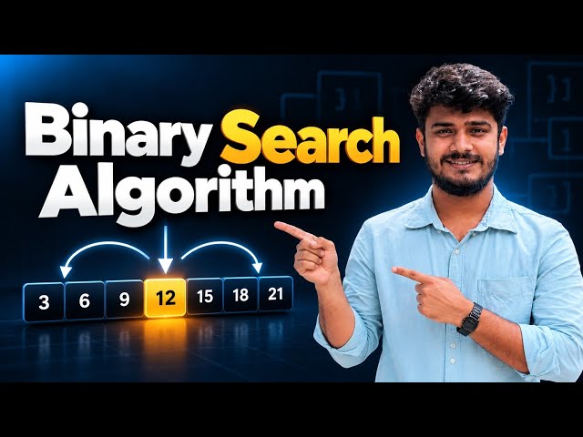 Binary Search Algorithm | Md Santo Sarkar | Dark Code