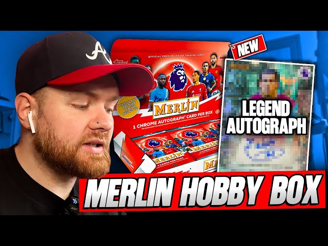 I Opened a 2026 Merlin Premier League Hobby Box… and Hit a RED /5!