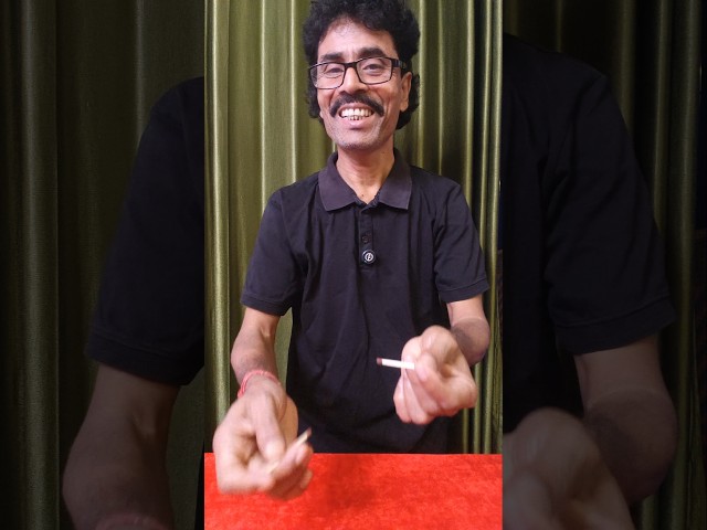The magic of our childhood আমাদের সেই ছোটবেলার ম্যাজিক #shorts #magic #tutorial #matchstickmagic