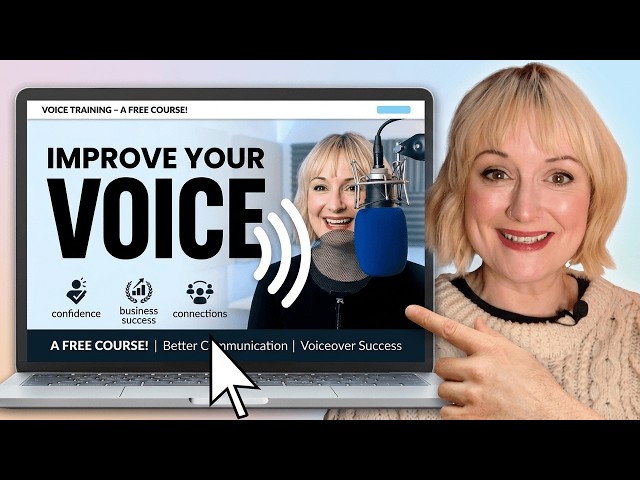 Voice Training (FREE COURSE) Then Make Money with your Voice 💰💰