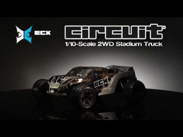 ECX RC Circuit - 1/10th scale 2WD Electric Stadium Truck RTR