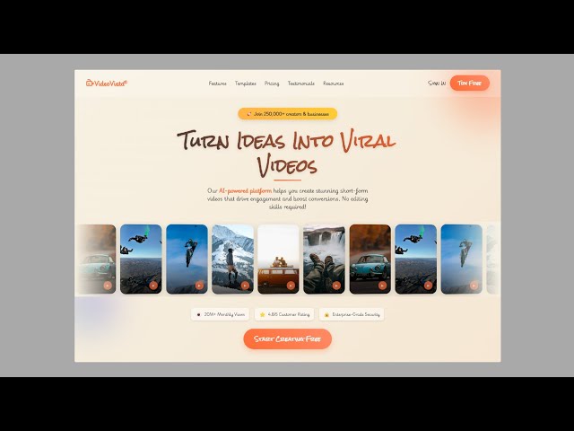 Make a Modern Responsive Website with HTML and CSS