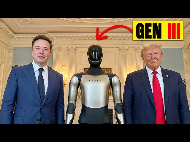 Tesla's New Optimus Gen 3 Just Shocked the Entire Robotics Industry!