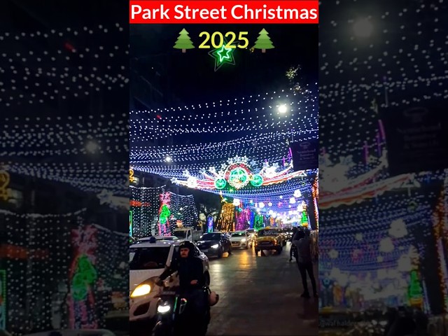 Park Street 2025 । Park Street Christmas Festival । #shortvideo #viralvideo #youtubeshorts #viral