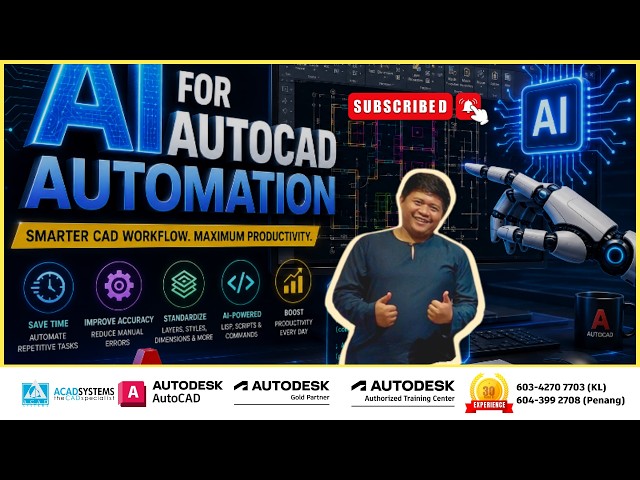 AI for AutoCAD Automation – Work Smarter. Draft Faster. Let AI Handle the Repetitive Work