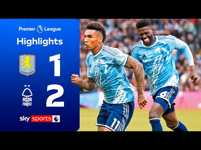 Jesus bags LATE winner for Forest! 💥 | Aston Villa 1-2 Nottingham Forest | Premier League Highlights