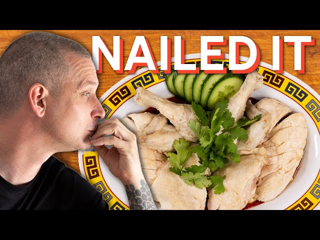 The Easiest Hainanese Chicken Rice At Home?