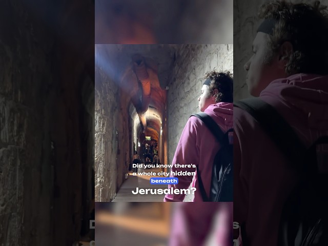City hidden beneath Jerusalem