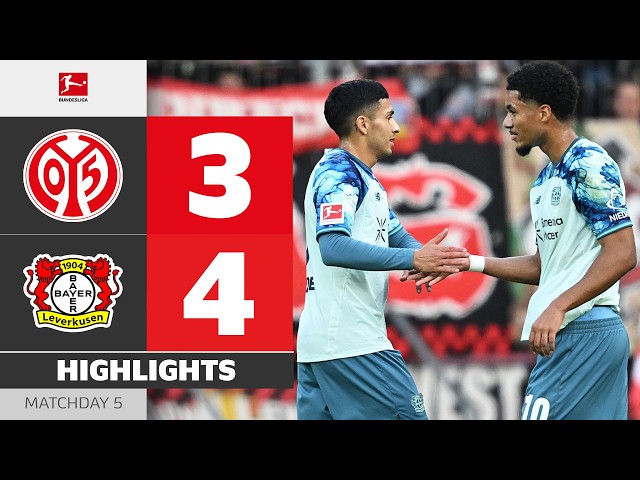 Rollercoaster Ride! | MAINZ 05 - BAYER 04 LEVERKUSEN | Highlights | Matchday 5 – Bundesliga 2026/27