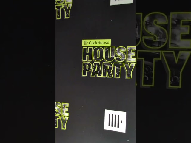ClickHouse House Party with The Chainsmokers!  #chainsmokers