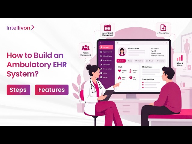How to Build an Ambulatory EHR System in 2026 | Step-By-Step Guide