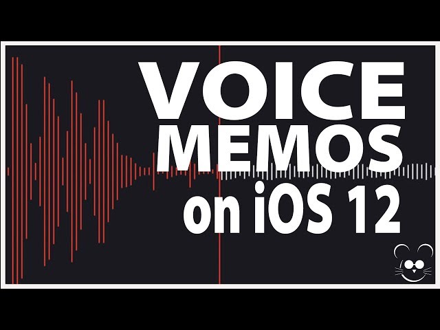 Using the Updated Voice Memos in iOS 12 | Life After Sight Loss