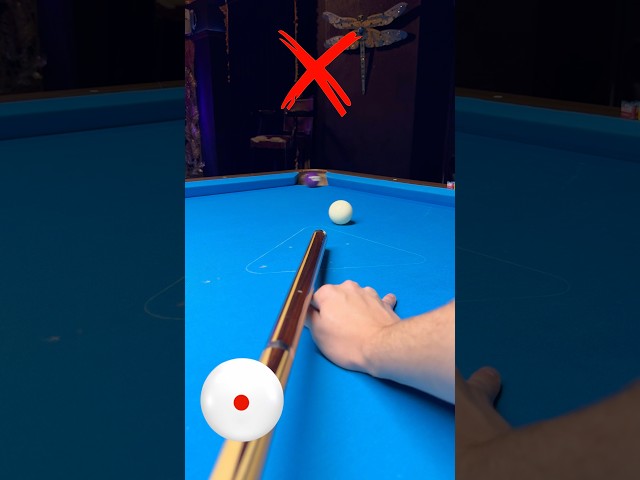 Did you know which side of the cue was correct? #billiard #8ballpoolguideline #8ballpool