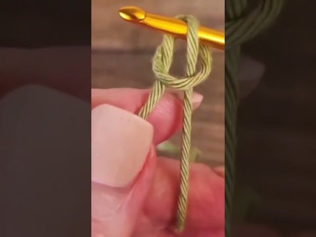 Every project begins with a slip knot! Learn this simple first step to start your crochet adventure