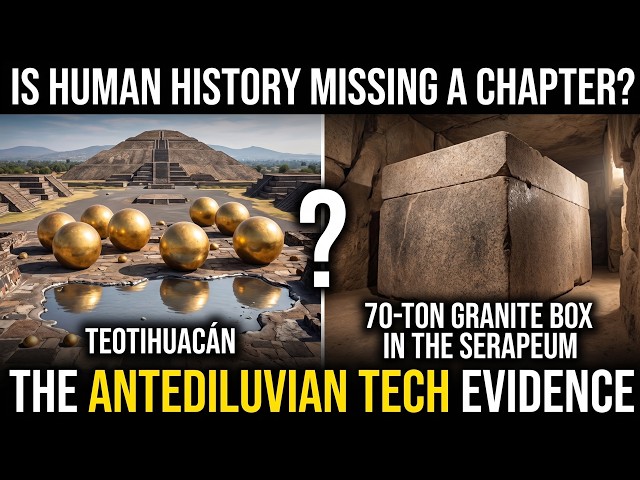 Is Human History Missing a Chapter? The Antediluvian Tech Evidence