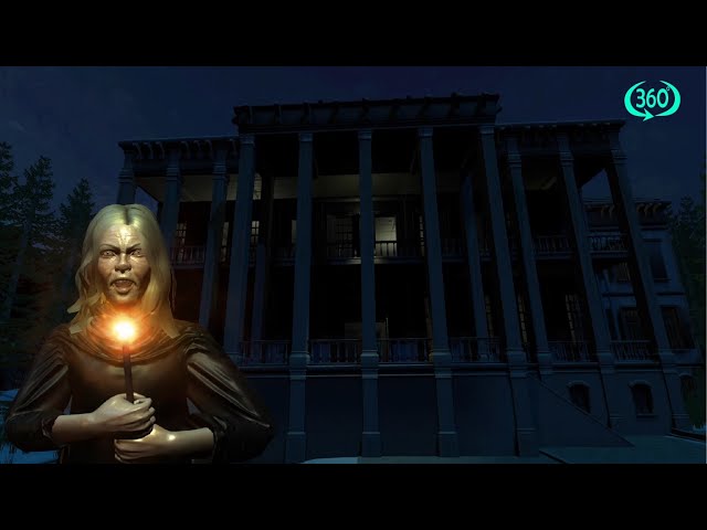 Candel Witch 360 VR; 360 Vr Haunted Villa.