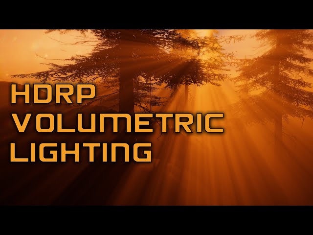 Use HDRP Volumetric Lighting to Make Your Game Looks Cinematic - Unity Engine Tutorial