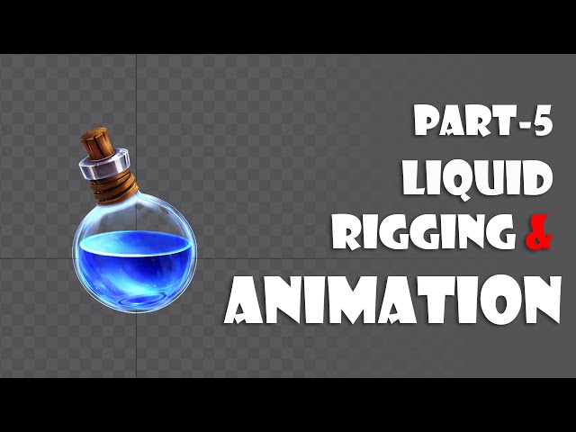 "Spine 2D Liquid Flow Animation"