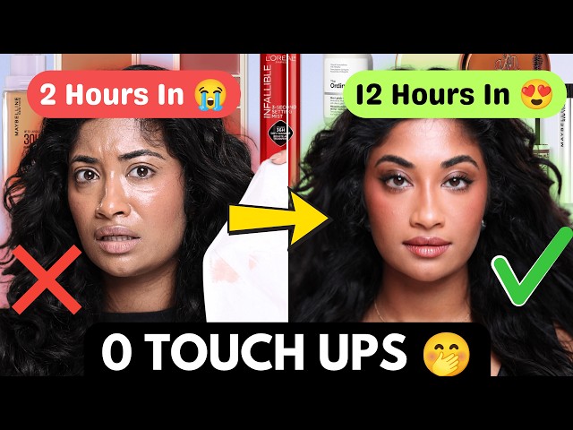 The Everyday Oily Skin Makeup Tutorial that LASTS 12+ hours in HEAT ☀️ 
