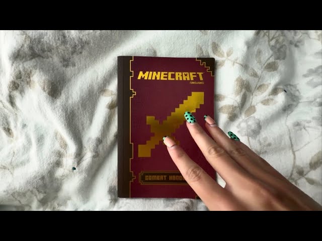 ASMR Reading the Minecraft Combat Handbook