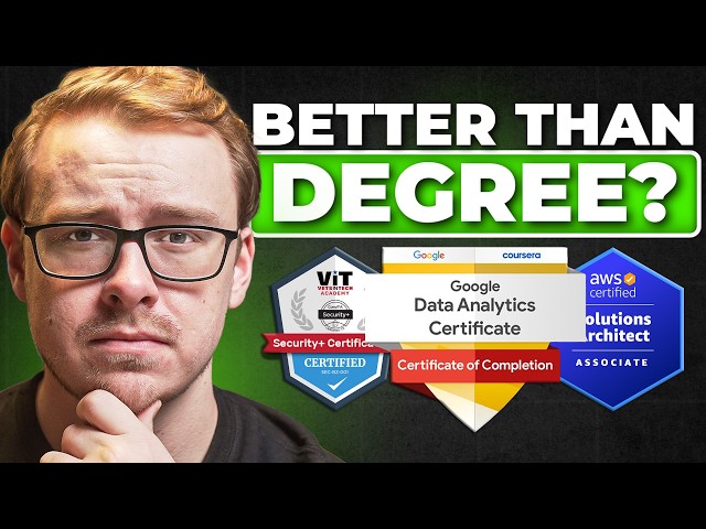 Top 5 Certifications Worth More Than a Degree
