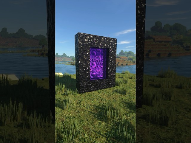 Minecraft insane graphics! 4K #minecraftshorts #shorts #fyp
