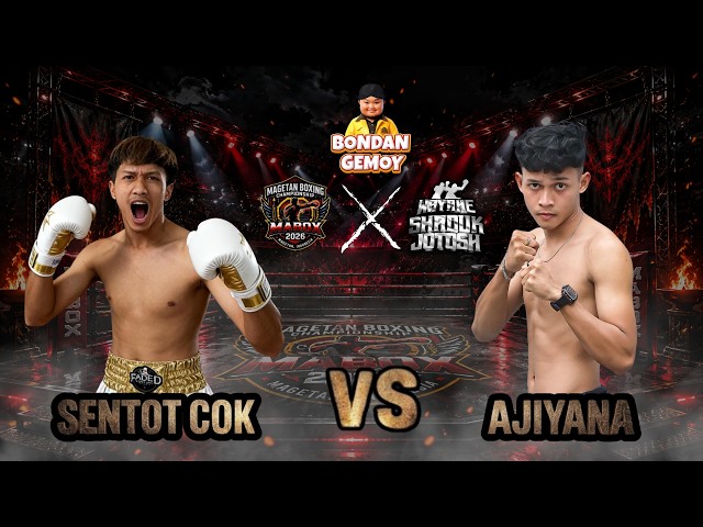 SHADUK JOTOSH X MAGETAN BOXING II SENTOT COK VS AJIYANA