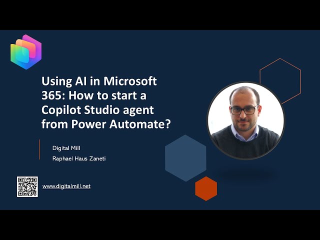 Using AI in Microsoft 365 How to start a Copilot Studio agent from Power Automate