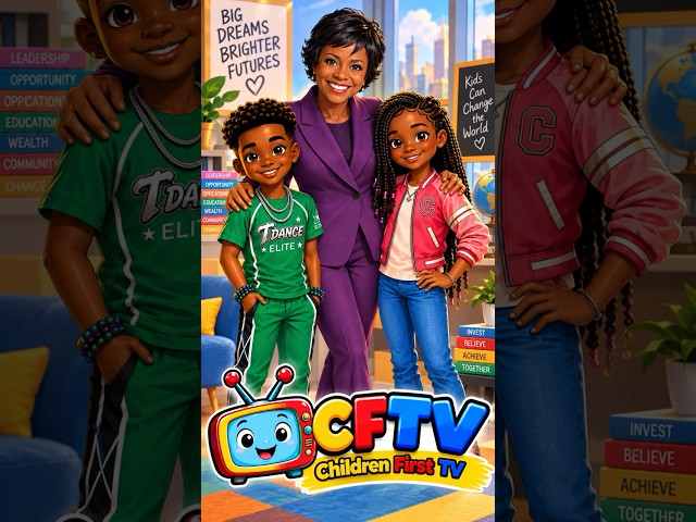 Mellody Hobson Teaches Kids About Money! 💰 | Save, Spend & Grow | CFTV Black History for Kids