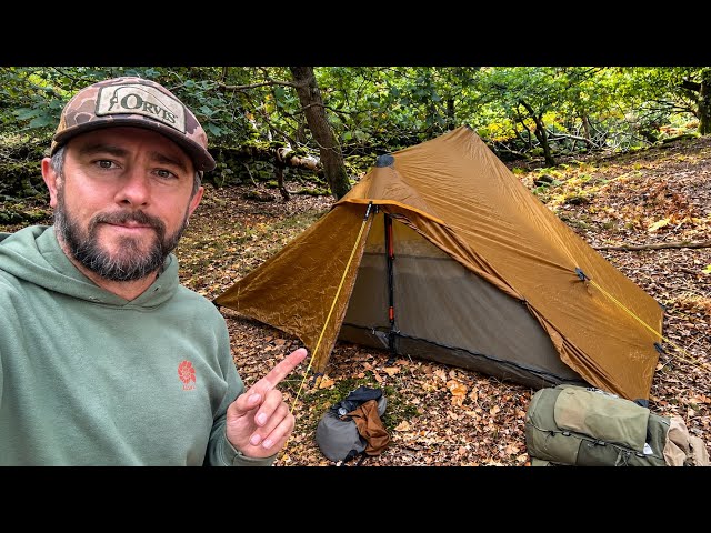 Woodland Bushcraft Camping & Foraging with Joey D