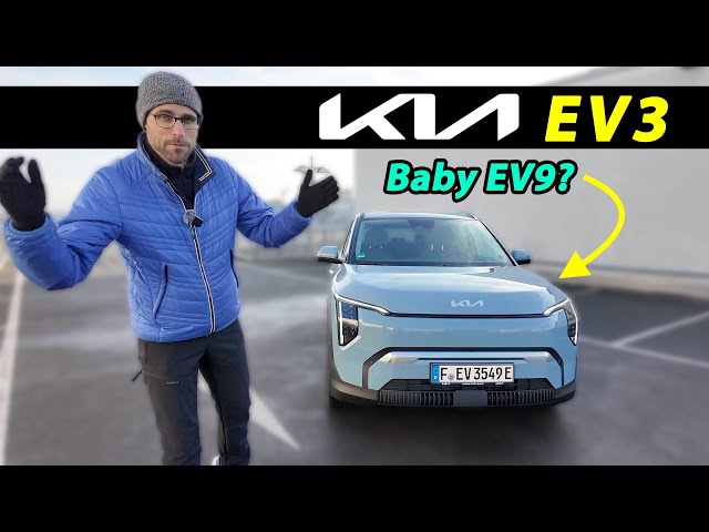 Kia EV3 driving REVIEW - better or worse than Skoda Elroq and VW ID3?
