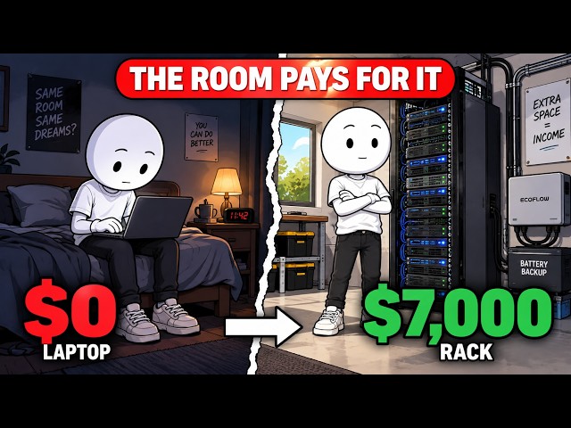 Every Level of an AI Home Lab (From a Free Laptop to a $7,000 Rack)