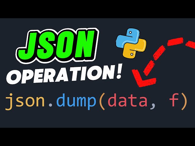 Lesson 2 – Python File Handling: Writing and Reading a JSON File