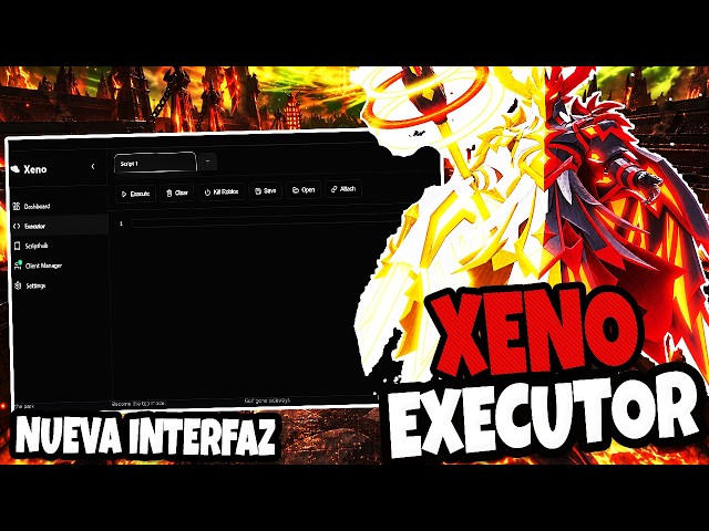 Xeno Executor Para Roblox Pc Actualizado -Nueva Interfaz - Indetectable🥵COMO USAR SCRIPTS EN ROBLOX🥵