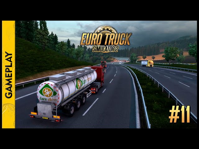 EURO TRUCK SIMULATOR 2 (Carlisle - GB x Duisburg - D)(Gameplay) #11