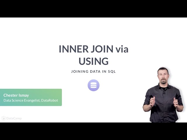SQL Tutorial: INNER JOIN via USING