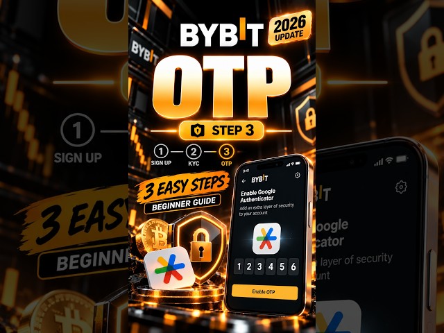 Setup Google OTP 2FA Fast (Bybit Security)