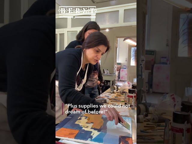 🤝Introducing @maral.paints, the sibling duo who are the creative force behind The Roofs of the City.